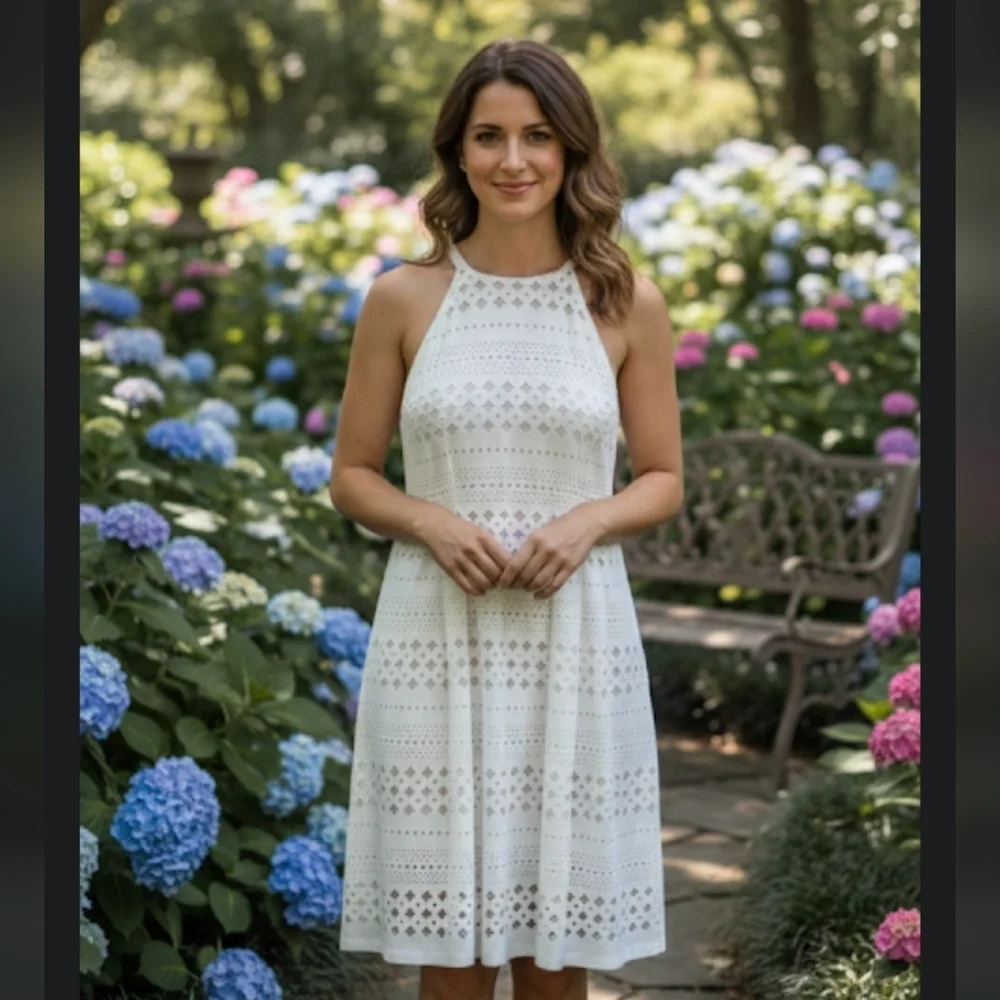 Like New Beautiful Eliza J Lace Stunning Dress